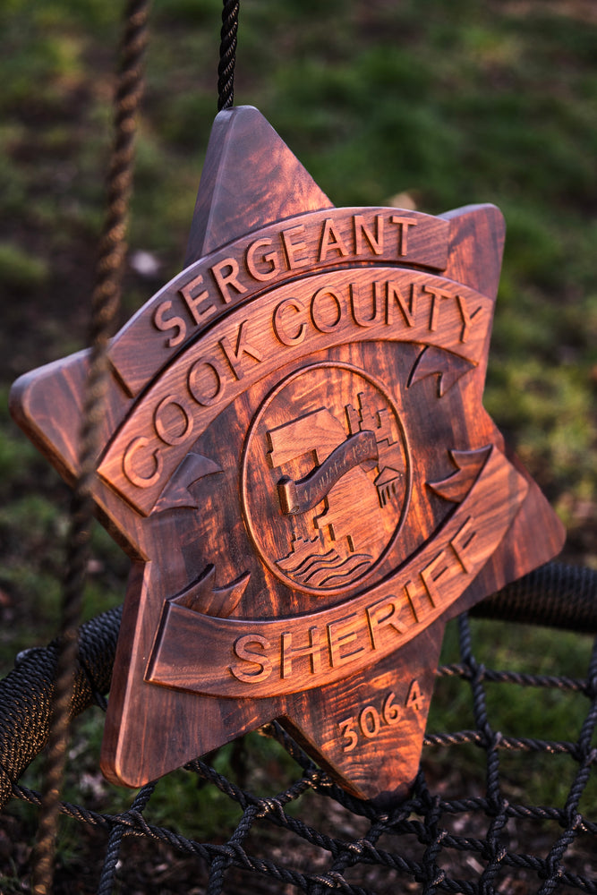 
                  
                    Cook County Sheriff Badge
                  
                