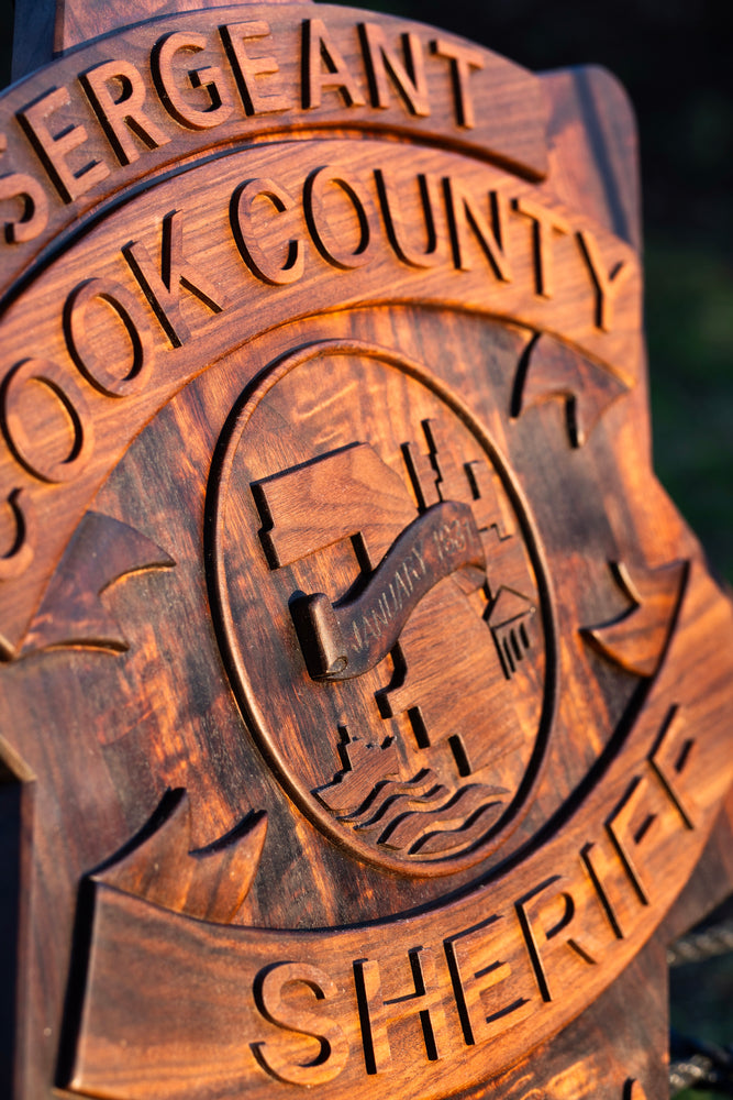 
                  
                    Cook County Sheriff Badge
                  
                